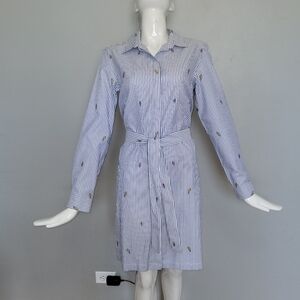 Kenzo Short Shirt Dress in Cartoon Stripe, BNWT, Size 38